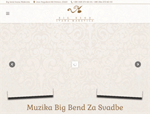 Tablet Screenshot of muzikazasvadbe.info